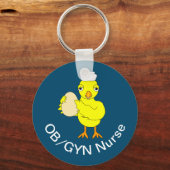 Porte-clés Infirmière du BO/GYN (Recto)