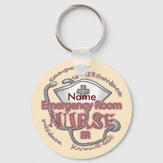 Porte-clés infirmière ER Axiom (Recto)