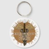 Porte-clés infirmière ER Caduceus (Recto)