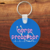 Porte-clés Infirmière et précepteur cadeaux (Recto)