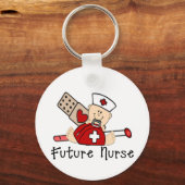 Porte-clés Infirmière future (Recto)