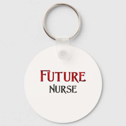 Porte-clés Infirmière future (Recto)