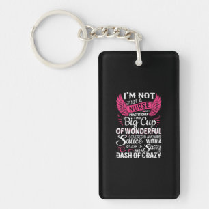 Porte-clés Infirmière Gift   Je ne suis pas qu'une infirmière