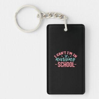 Porte-clés Infirmière Gift | Je suis à l'école d'infirmières
