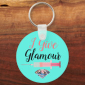 Porte-clés Infirmière glamour (Recto)