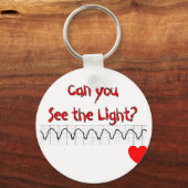 Porte-clés Infirmière infirmière/cardiaque Hilarious dit (Recto)