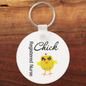 Porte-clés Infirmière inscrite Chick v1 (Recto)