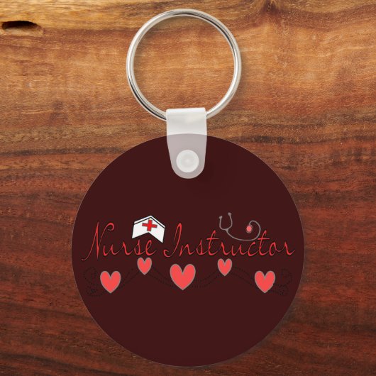 Porte-clés Infirmière instructrice cadeaux (Recto)