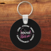 Porte-clés Infirmière Maladie du rein Infirmière (Recto)