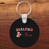 Porte-clés Infirmière Maladie du rein Personnel infirmier (Recto)