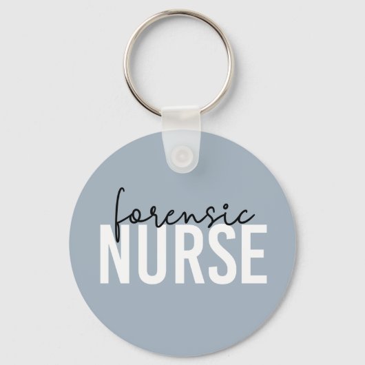 Porte-clés Infirmière médico-légale | Cadeaux de soins infirm (Recto)