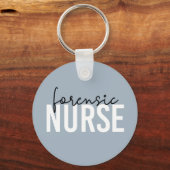 Porte-clés Infirmière médico-légale | Cadeaux de soins infirm (Recto)