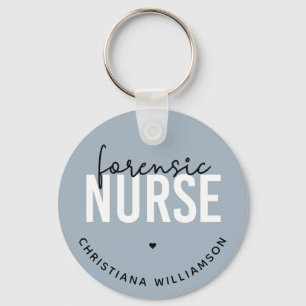 Porte-clés Infirmière médico-légale Cadeaux de soins infirm
