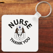Porte-clés Infirmière Merci (Verso)