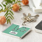 Porte-clés Infirmière nouveauté cadeau (Côté)