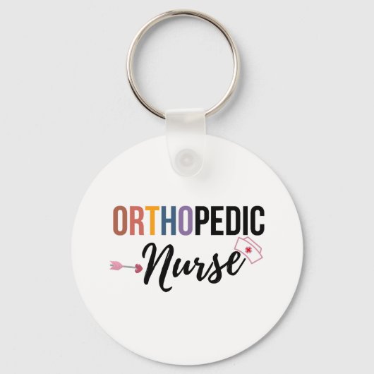 Porte-clés Infirmière orthopédique (Recto)