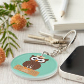 Porte-clés Infirmière Owl (avec bandaid) (Devant Droit)