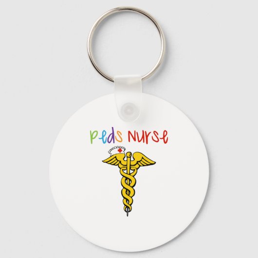 Porte-clés Infirmière Peds (Recto)