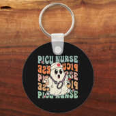 Porte-clés Infirmière PICU super Halloween Costume Peds Infir (Recto)