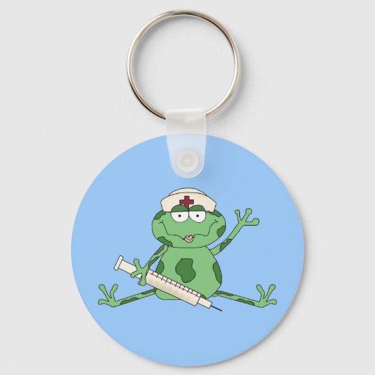 Porte-clés Infirmière Porte - clé de grenouille (Recto)