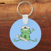 Porte-clés Infirmière Porte - clé de grenouille (Recto)