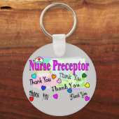 Porte-clés Infirmière préréceptrice MERCI (Recto)