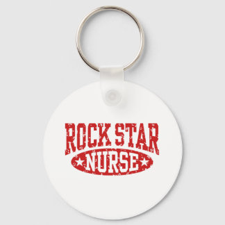 Porte-clés Infirmière rock Star