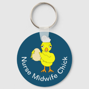 Porte-clés Infirmière sage-femme Chick