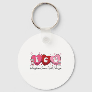 Porte-clés Infirmière Valentine Icu Retro Intensive Care Unit