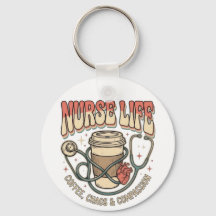 Infirmière Vie Café et Chaos Rétro Stéthoscope Car