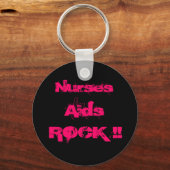 Porte-clés Infirmières Aids ROCK (Recto)