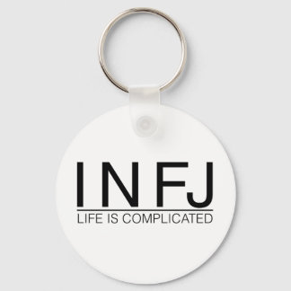 Porte-clés INFJ Life est compliqué