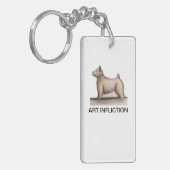 Porte-clés Infliction artistique (Devant gauche)