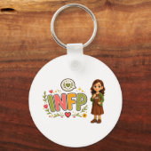 Porte-clés INFP — A Sonhadora Criativa (Verso)