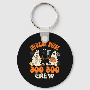 Porte-clés Infusion Infirmière Boo Crew Infirmière Halloween 