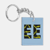 Porte-clés Ingénierie électrique EE facturée (Devant gauche)