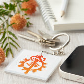 Porte-clés Ingénieur Artiste Mécaniste DnD Pin (Devant Droit)