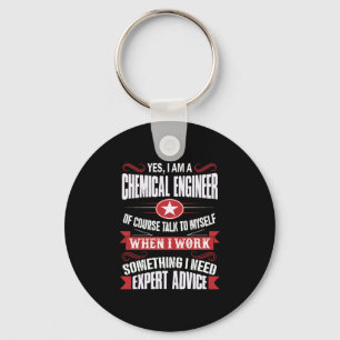 Porte-clés Ingénieur chimique CHRISTMAS CADEAU