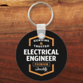 Porte-clés Ingénieur électrique | Idées cadeaux (Recto)