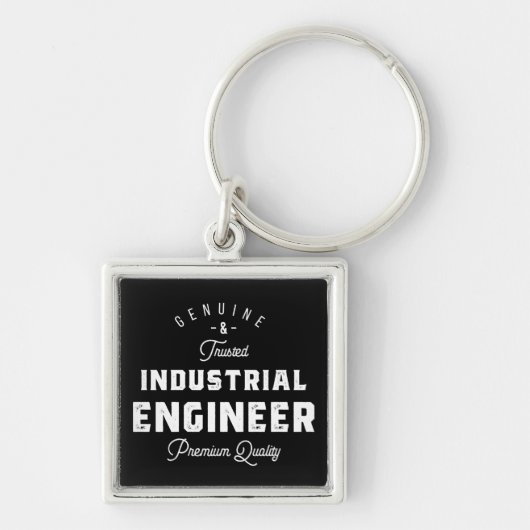 Porte-clés Ingénieur industriel, cool, ingénieur, ingénierie, (Devant)