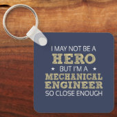 Porte-clés Ingénieur mécanique Humour nouveauté (Recto)