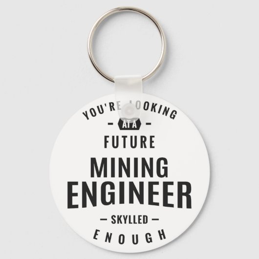 Porte-clés Ingénieur minier (Recto)