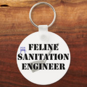 Porte-clés Ingénieur Sanitaire Feline (Recto)