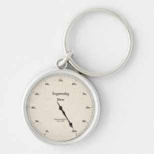 Porte-clés Ingéniosité Meter Steampunk Machine Gage Industr