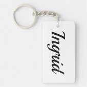 Porte-clés Ingrid schwarz weiß (Devant)