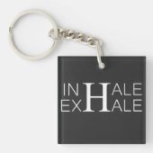 Porte-clés Inhale exhale (Devant)