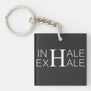 Porte-clés Inhale exhale
