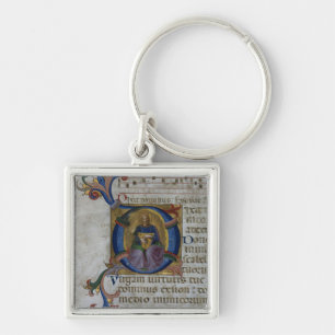 Porte-clés Initiale "D" de Mme 531 f.169v Historiated