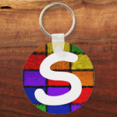 PORTE-CLÉS INITIALES - S (Recto)