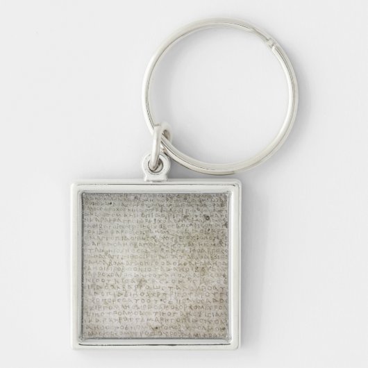 Porte-clés Inscription dans la langue de Kushana écrite (Devant)